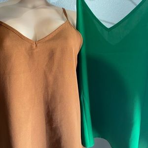 Two light small tops